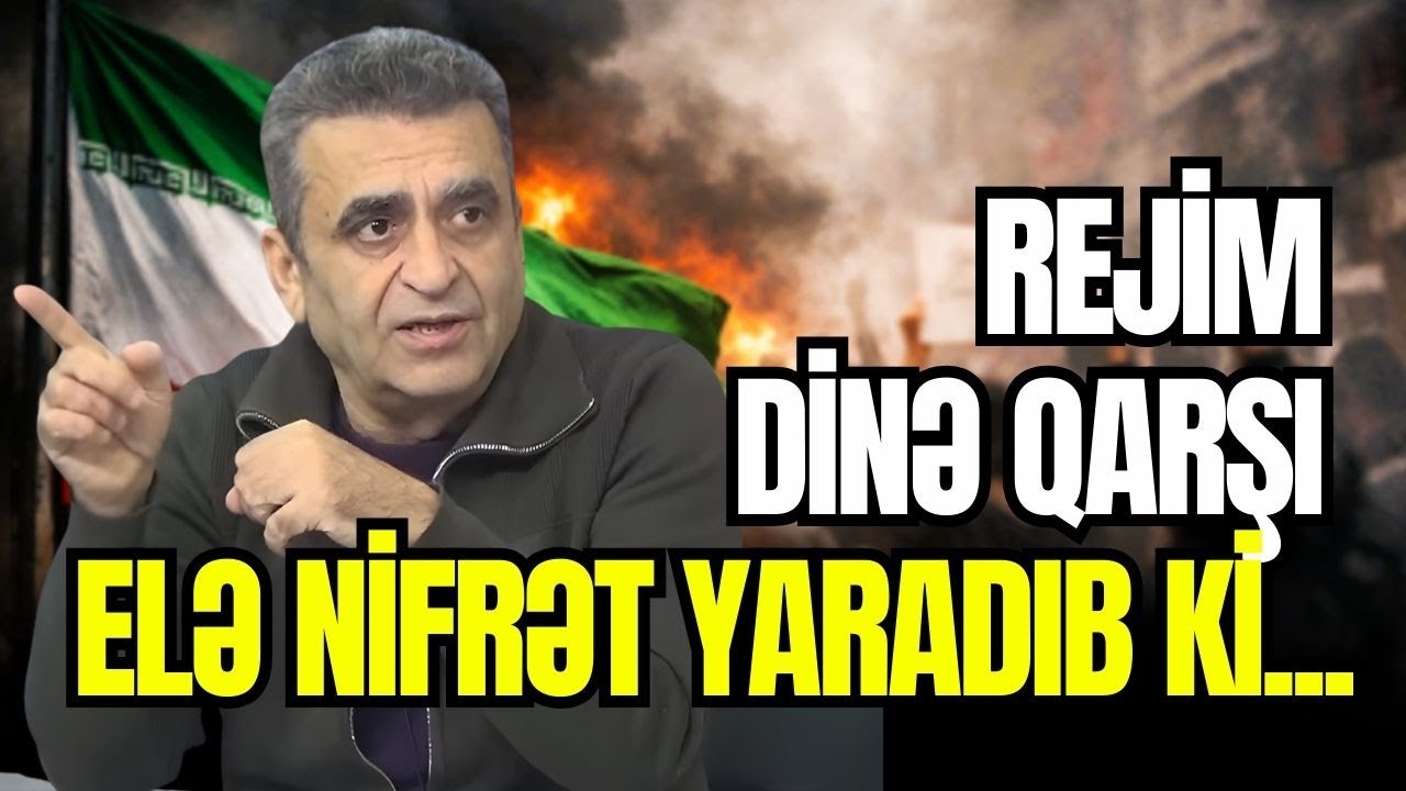İRANDAKI REJİM SON GÜNLƏRİNİ YAŞAYIR- Kamran Həsənlidən ŞƏRH