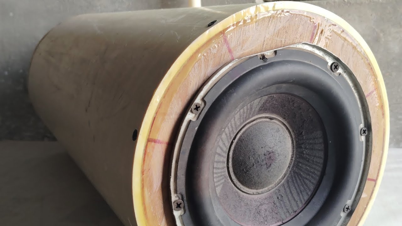 Basstube kasa banya ghara para , Car bass tube , Homemade  basstube amplifire