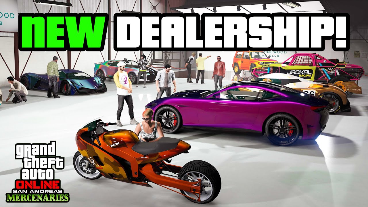 GTA 5 &mdash; НОВЫЕ автосалоны! (Автоклуб Vinewood) и новая машина! &mdash; DLC &laquo;Наёмники Сан-Андреаса&raquo;
