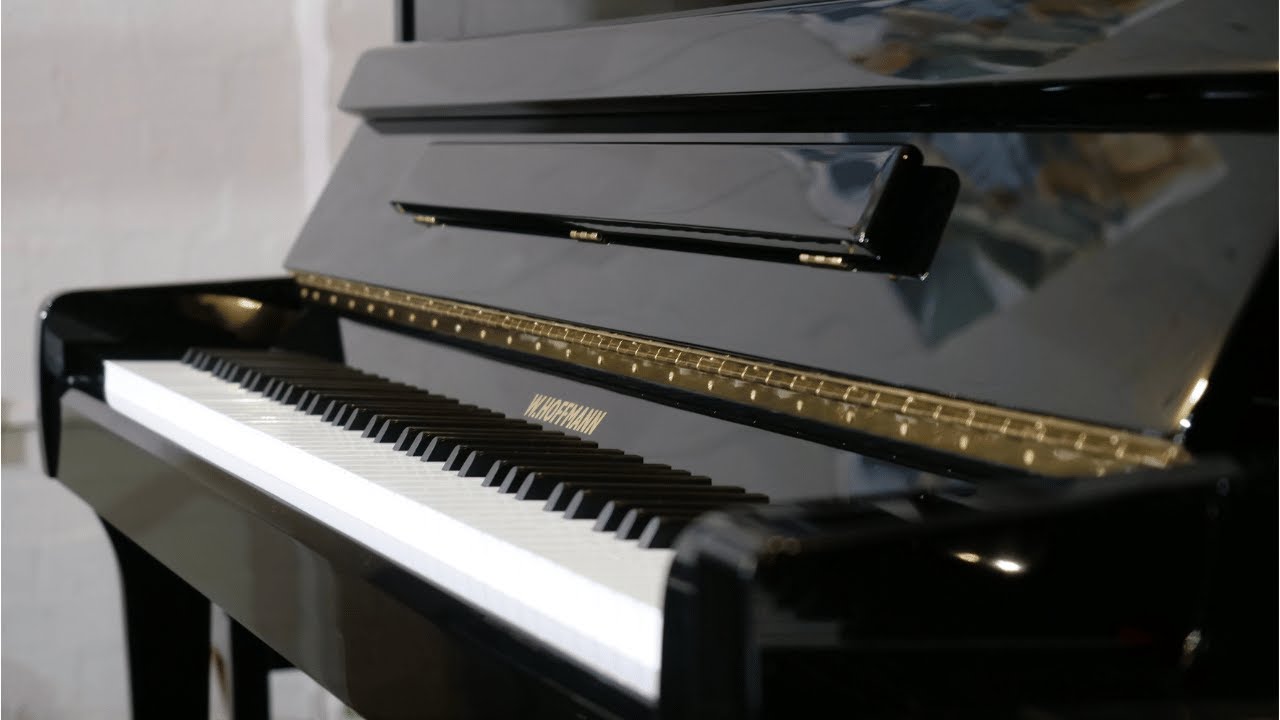 W.Hoffmann V120 Upright Piano Black Polyester | Comparison Demonstration | Sherwood Phoenix