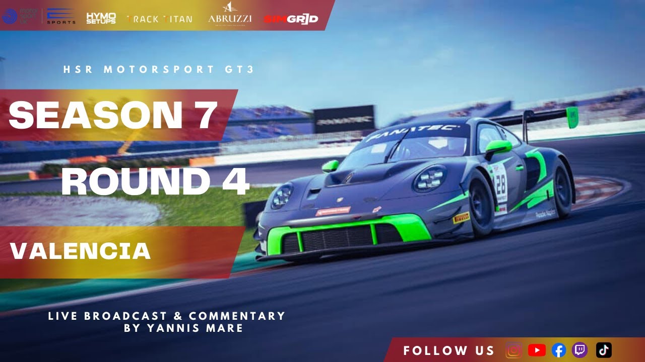 Full Race Weekend | Valencia | HSR Motorsport ACC GT3 Season 7 - Round 4
