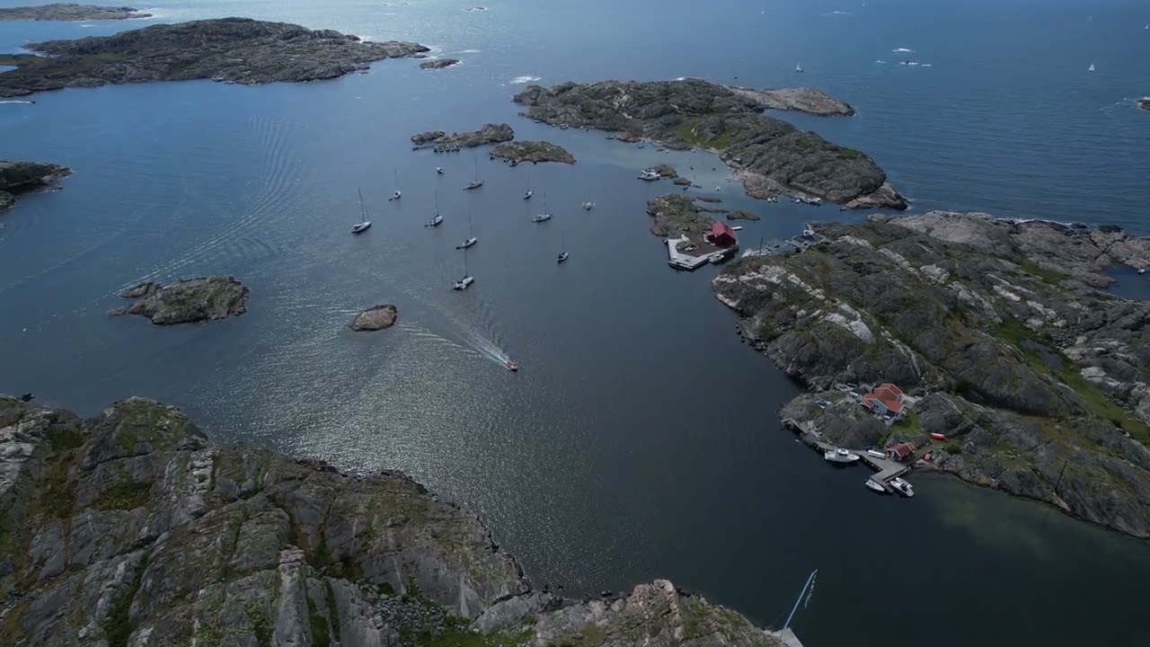Svenska västkusten från ovan - Swedish westcoast from above