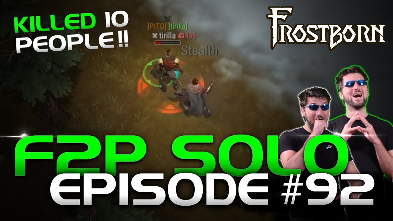 I kill 10 People to get ASSASSIN 3 and then… Frostborn F2P Solo Series Ep. 92!