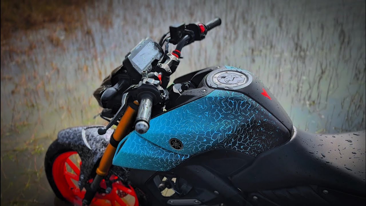 Yamaha Mt15 new graphics vinyl wrap / Mt15 graphics modified 