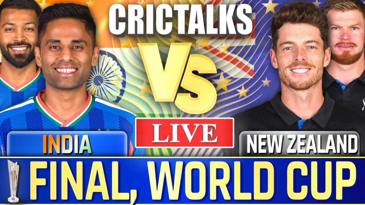 🔴 Live: IND vs NZ Live Cricket Match Today, T20 World Cup 2026, Live Match Commentary, 1st Inning