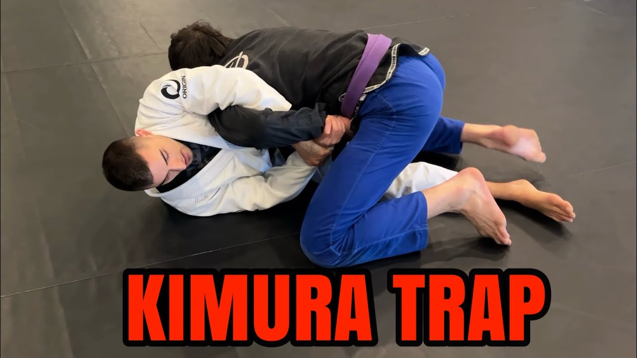 Kimura Trap from Bottom Half Guard