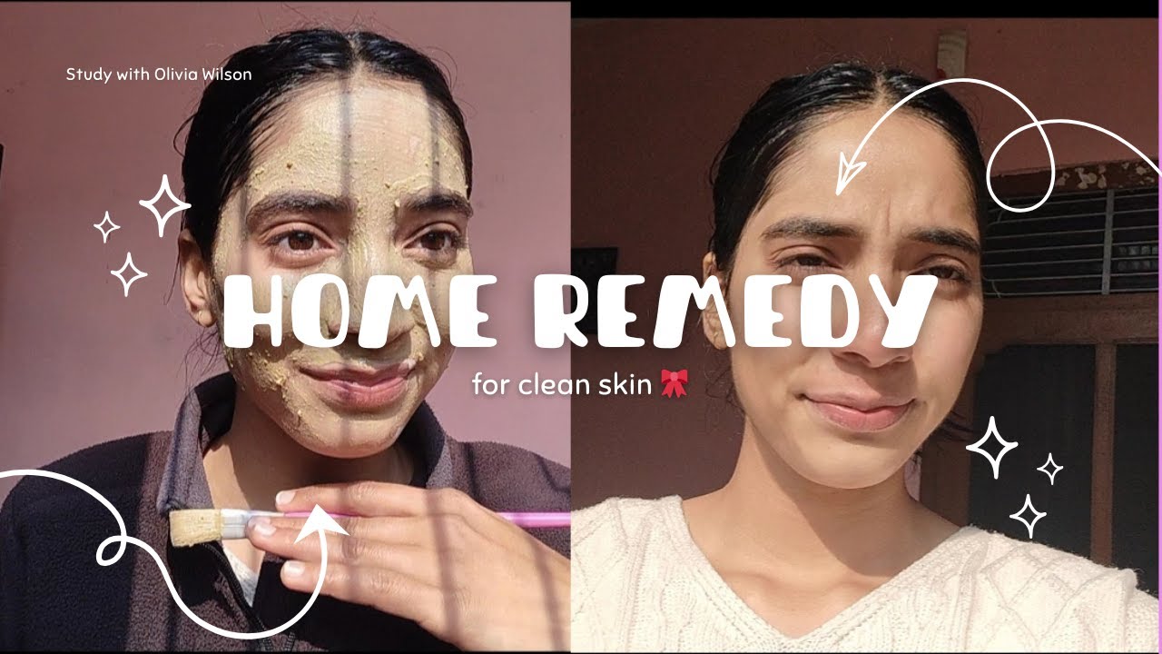 Home remedy for clear and glowing skin ✨🎀 skin care 💅🏻😉 for beginners 🩷❤️
