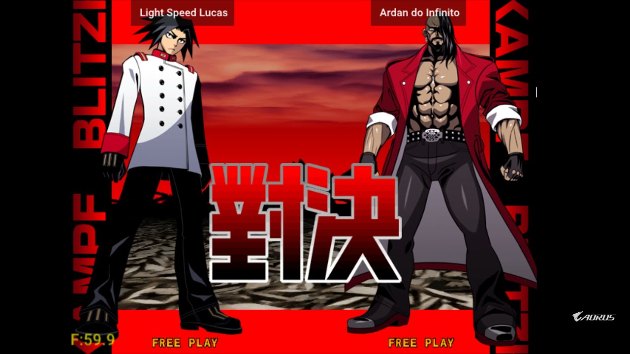 Akatsuki Blitzkampf Ausf. Achse @ Fightcade 2 - Lucas vs Infinito
