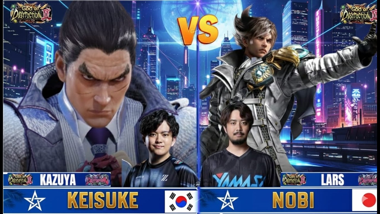 t8 (nobi) lars vs 8 (keisuke) kazuya tekken 8