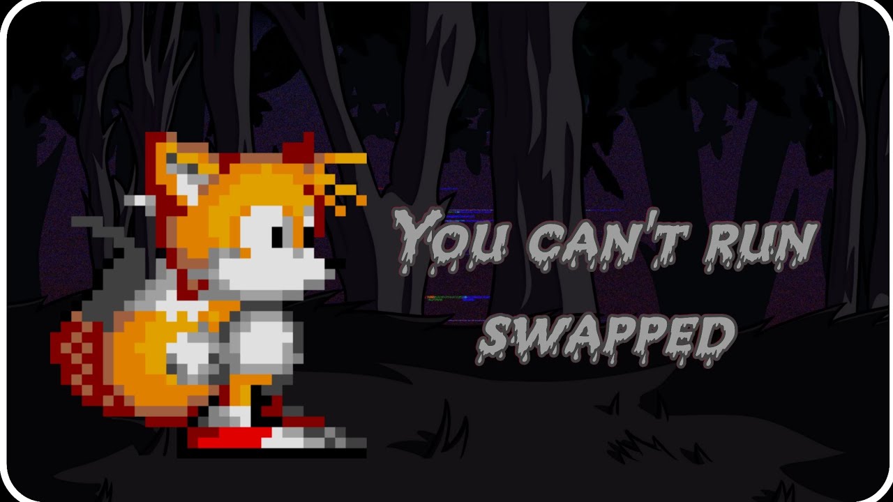 You can't run swapped 😆