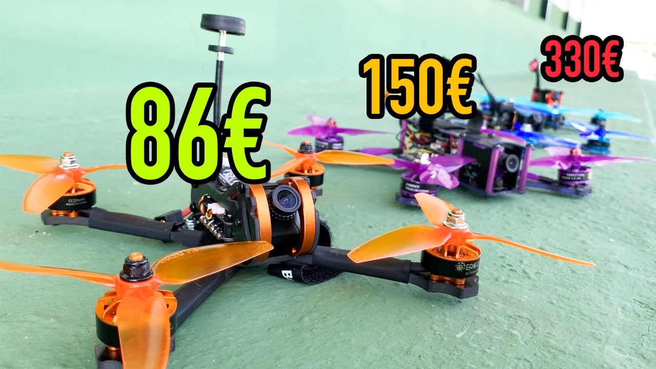 86€ vs 330€ | ¿Gana el drone BARATO o el CARO?