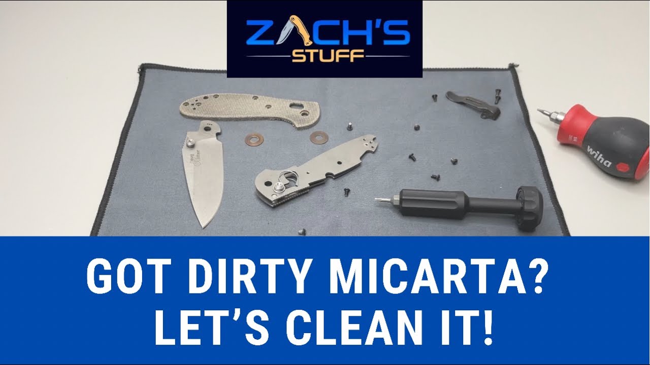 Cleaning Micarta - Benchmade Mini Ritter Griptilian