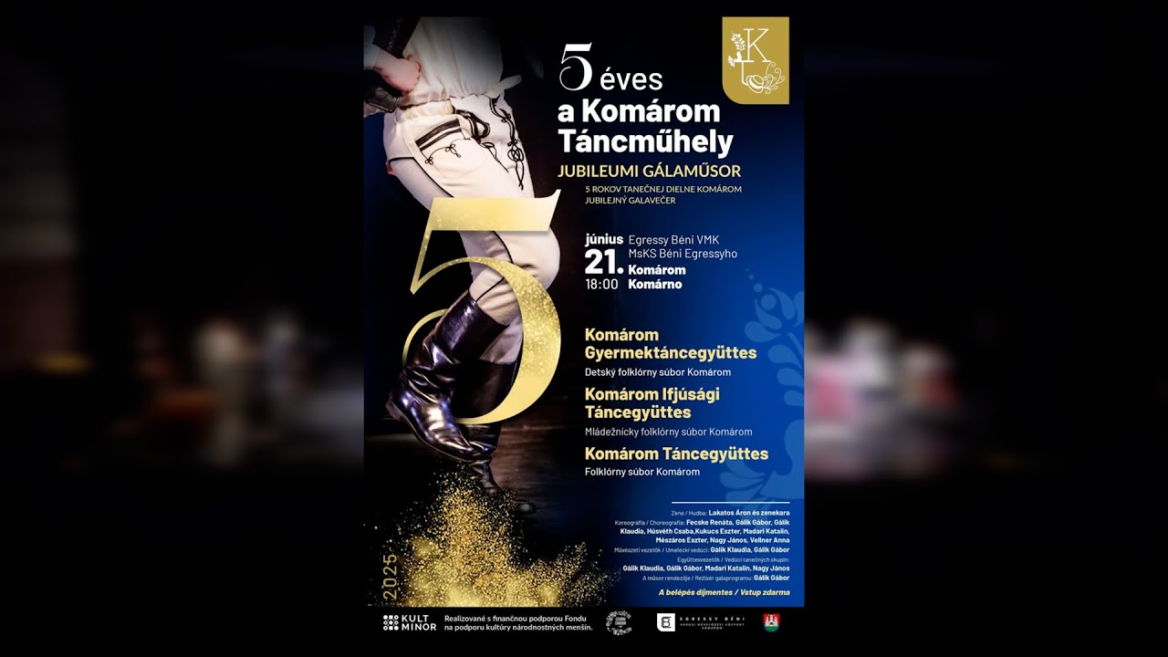 5 ÉVES A KOMÁROM TÁNCMŰHELY