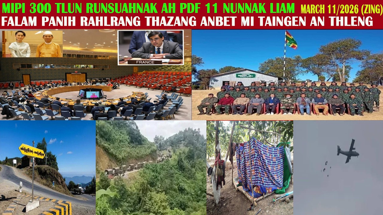 March 11 Zing: ZRA Le Ralhrang Thu Anrel Tlang. Falam Panih Thazang Betawtu Taingen Anthleng.
