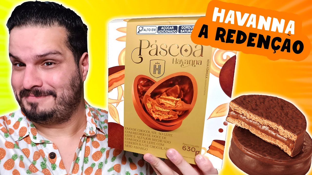 AGORA SIM A HAVANNA MANDOU BEM! - OVO DE PÁSCOA ALFAJOR da HAVANNA