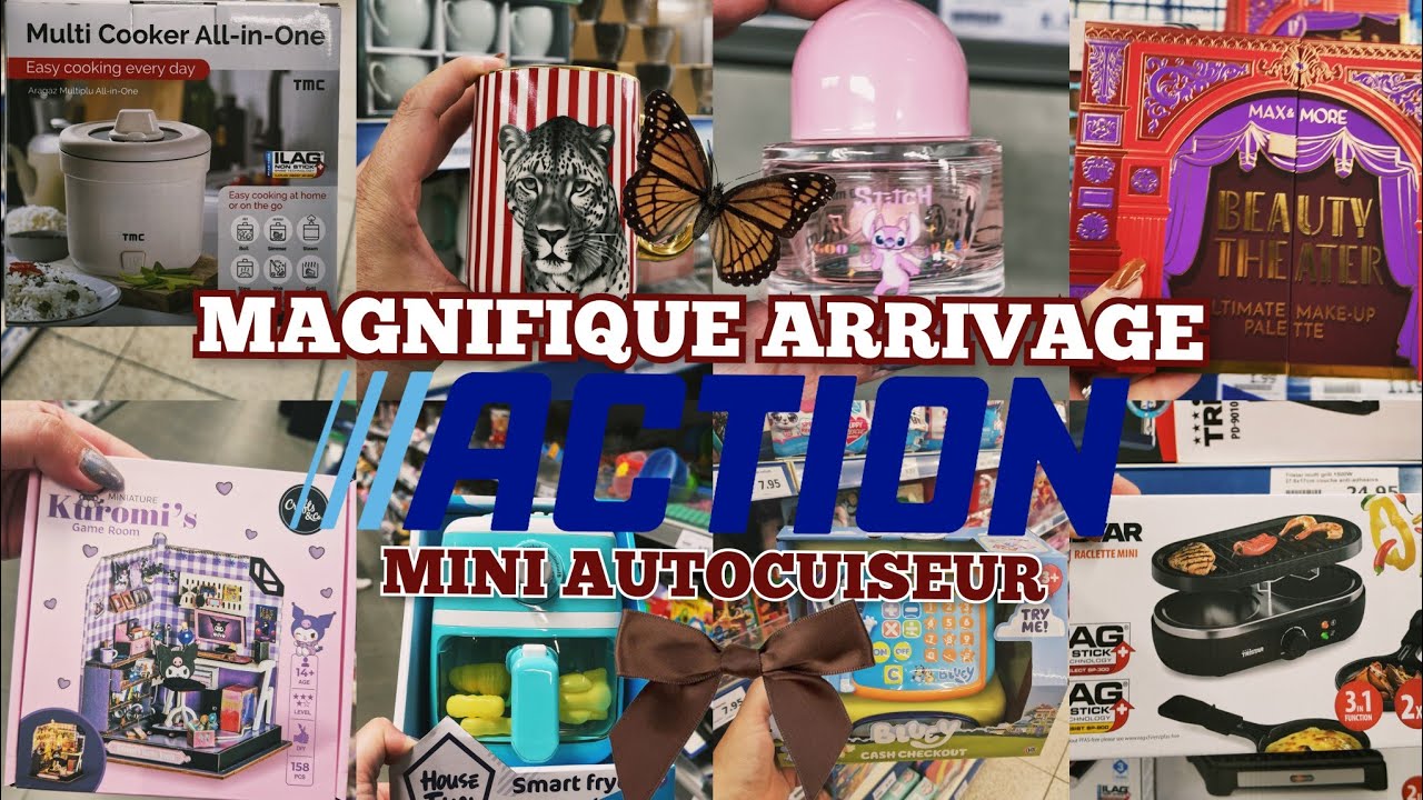 🛒MINI AUTO CUISEUR CHEZ ACTION 🍛 pleins d'autres nouveaut&eacute;s 