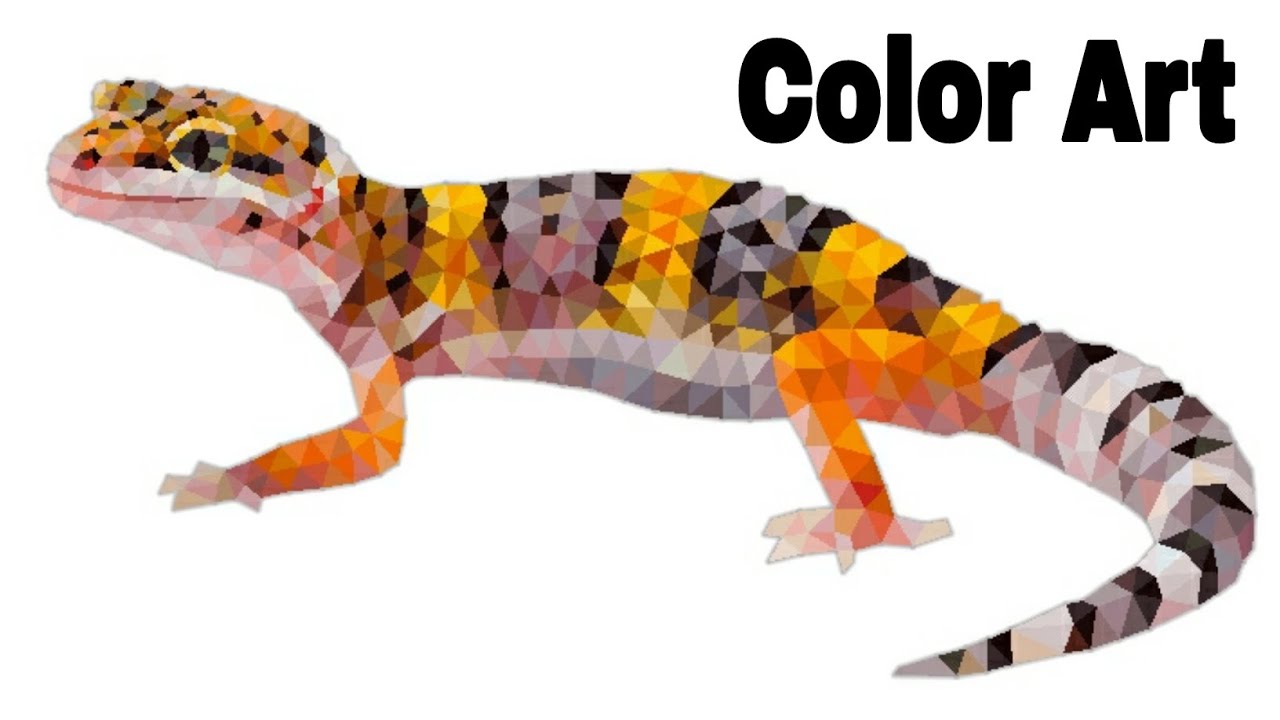 Coloring-Book- Poly Art by Numbers-amazing