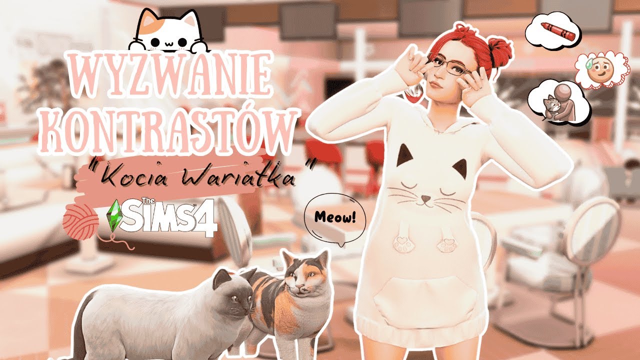 TYLKO NIE ZŁODZIEJ...🙀l Wyzwanie Kontrastów (ODC.3) | #thesims4