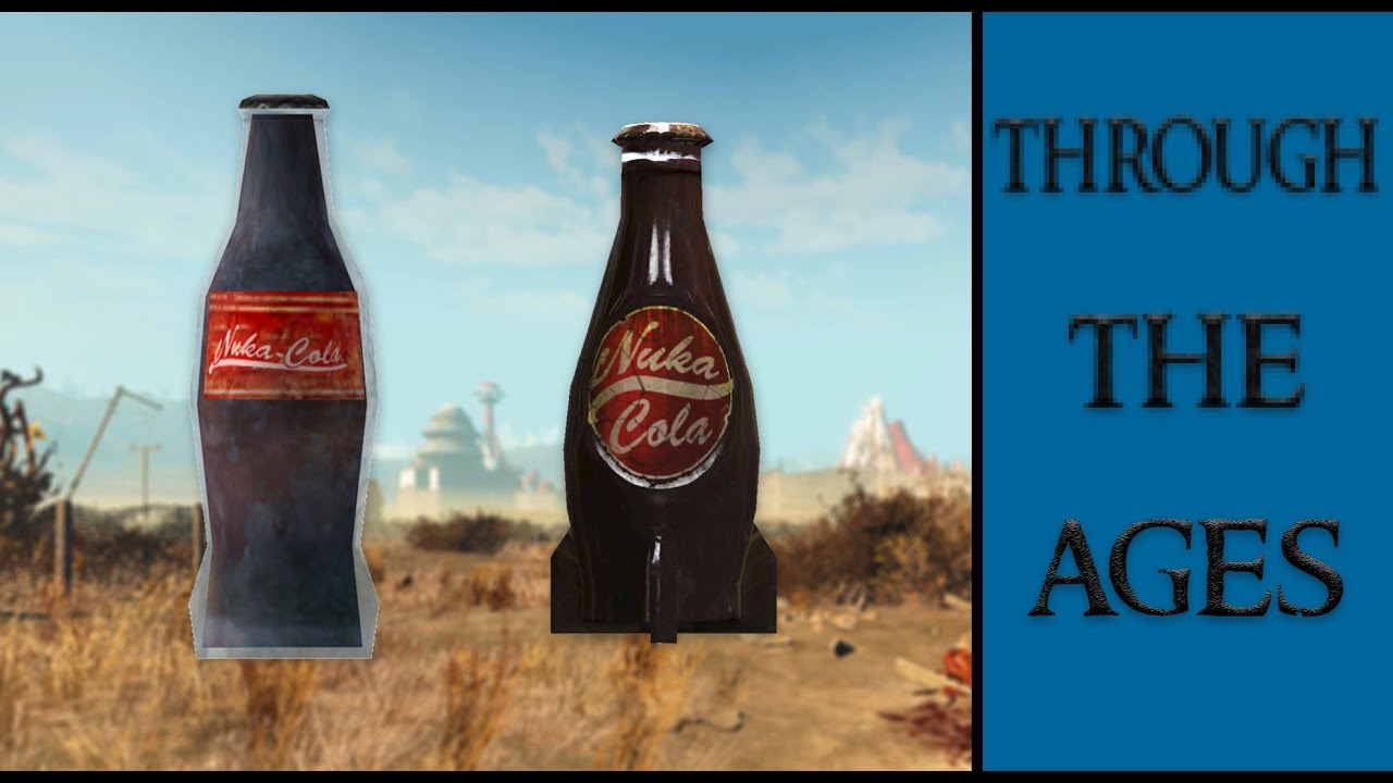 Nuka Cola, Through the Ages (Fallout 1, 2, Tactics, New Vegas & 4)