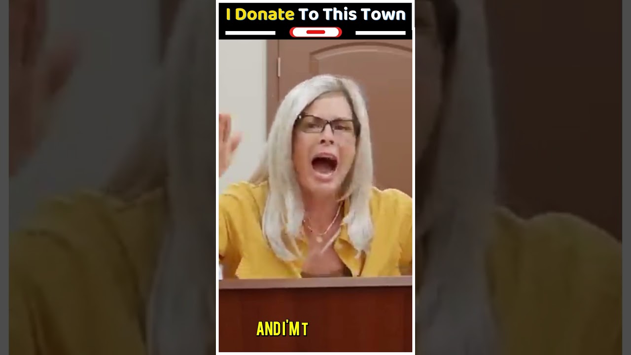 She BRAGGED About Donations &mdash; Judge's SAVAGE Reply! 😳⚖️ #CourtroomDrama #Shorts