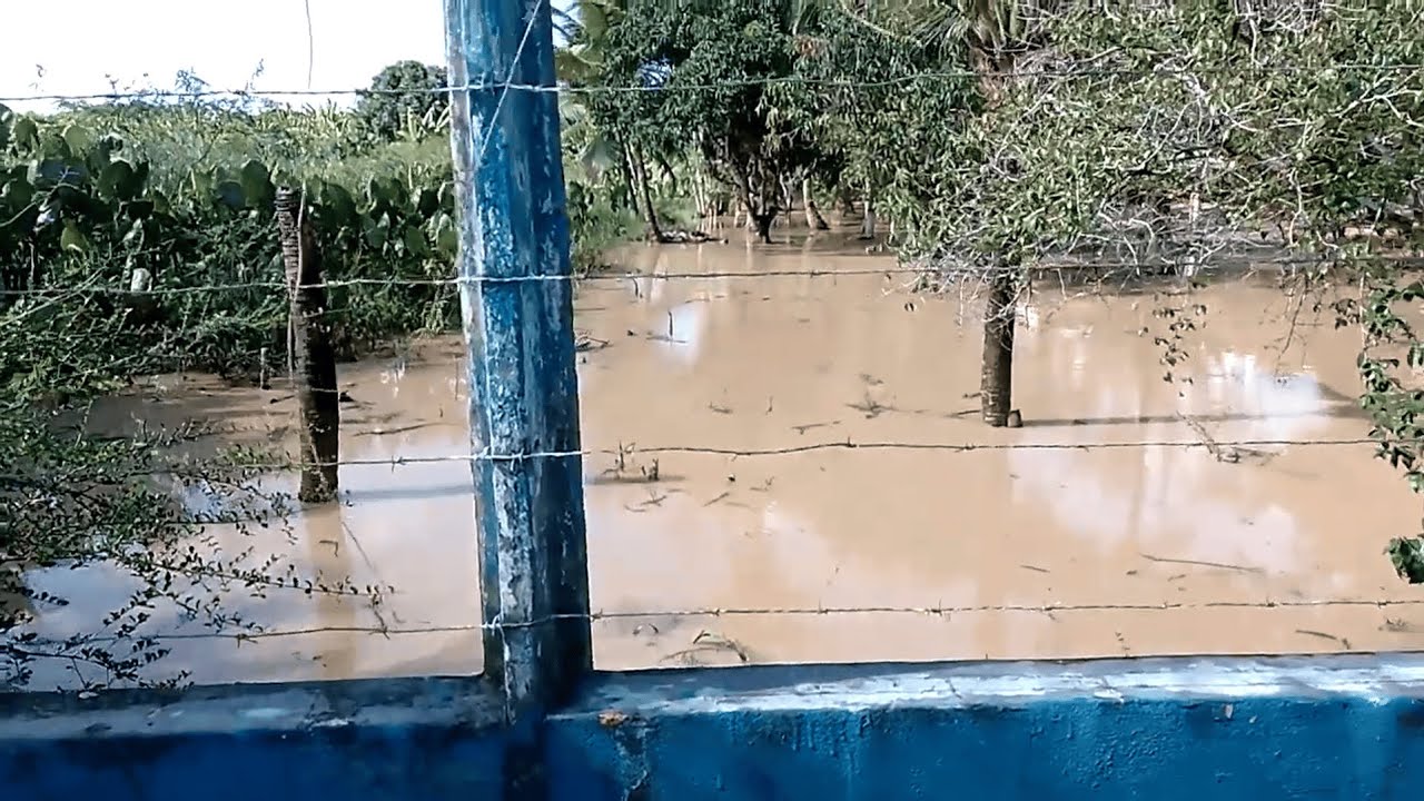SÍTIOS SENDO INVADIDOS PELA ÁGUA DA CHUVA | ENGENHO UBÚ GOIANA PERNAMBUCO