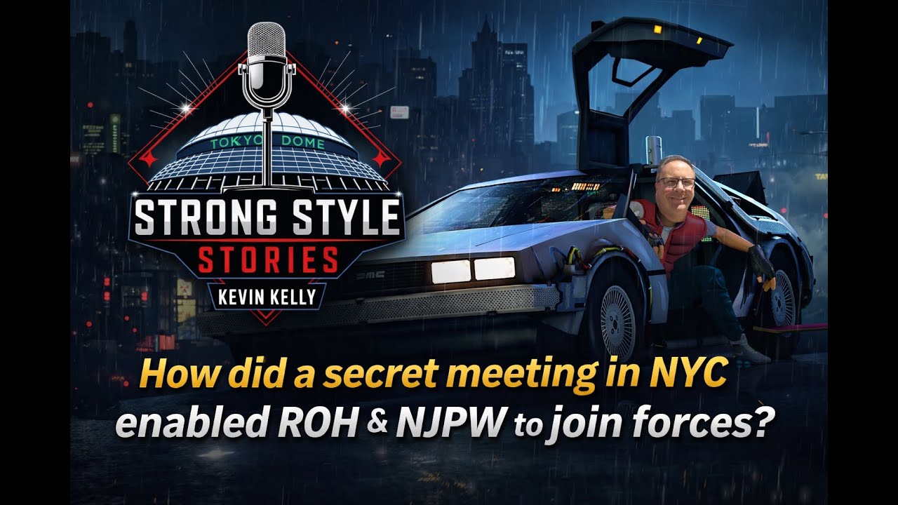 How did a secret meeting in NYC enabled ROH & NJPW to join forces? Kevin Kelly reveals all!