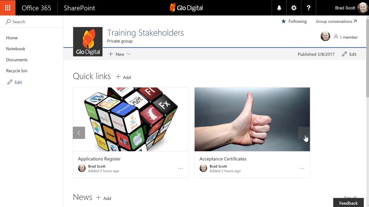 SharePoint 2016 Modernisation Project