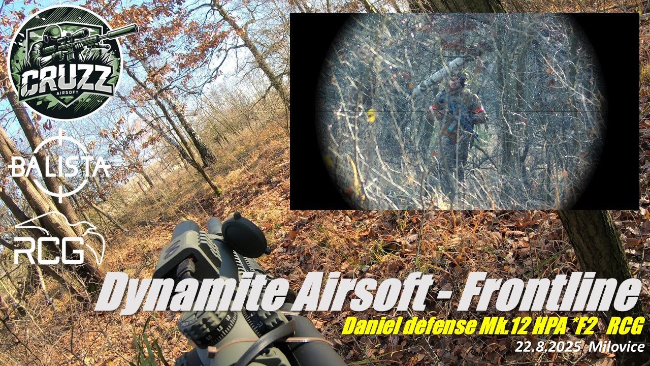 #017 Dynamite airsoft FRONTLINE / HPA *F2 MK12 Daniel Defense RCG
