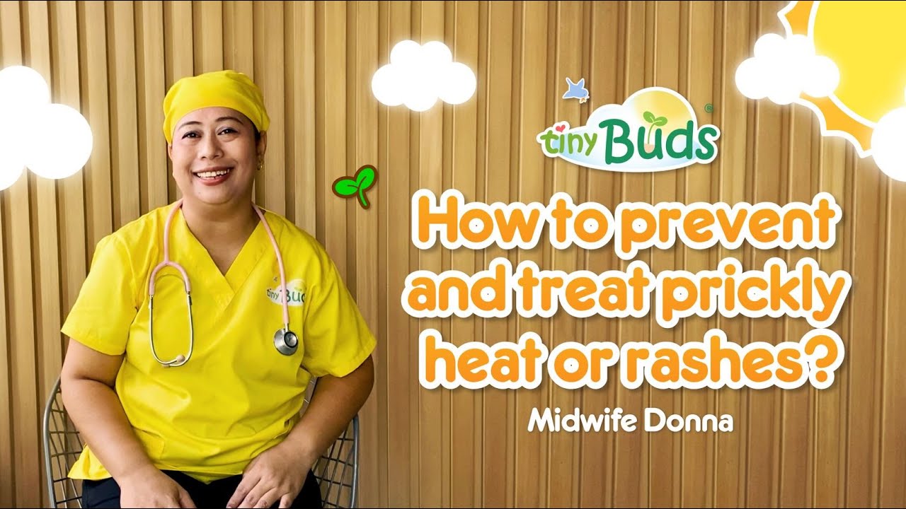 How to prevent and treat prickly heat or rashes?