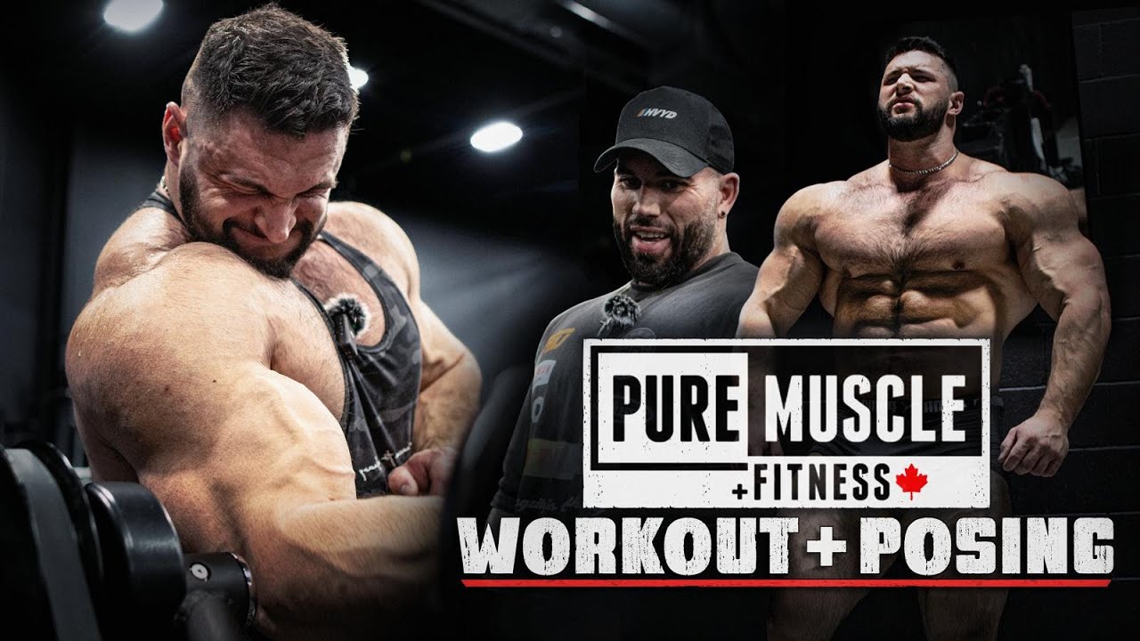 Chest training with Dorian Hamilton at Pure Muscle and fitness