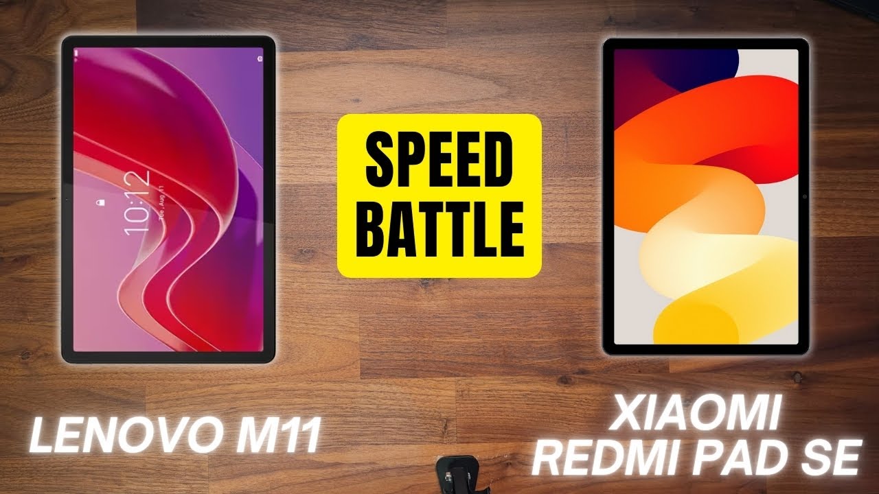Lenovo Tab M11 vs Xiaomi Redmi Pad SE | Speed Test