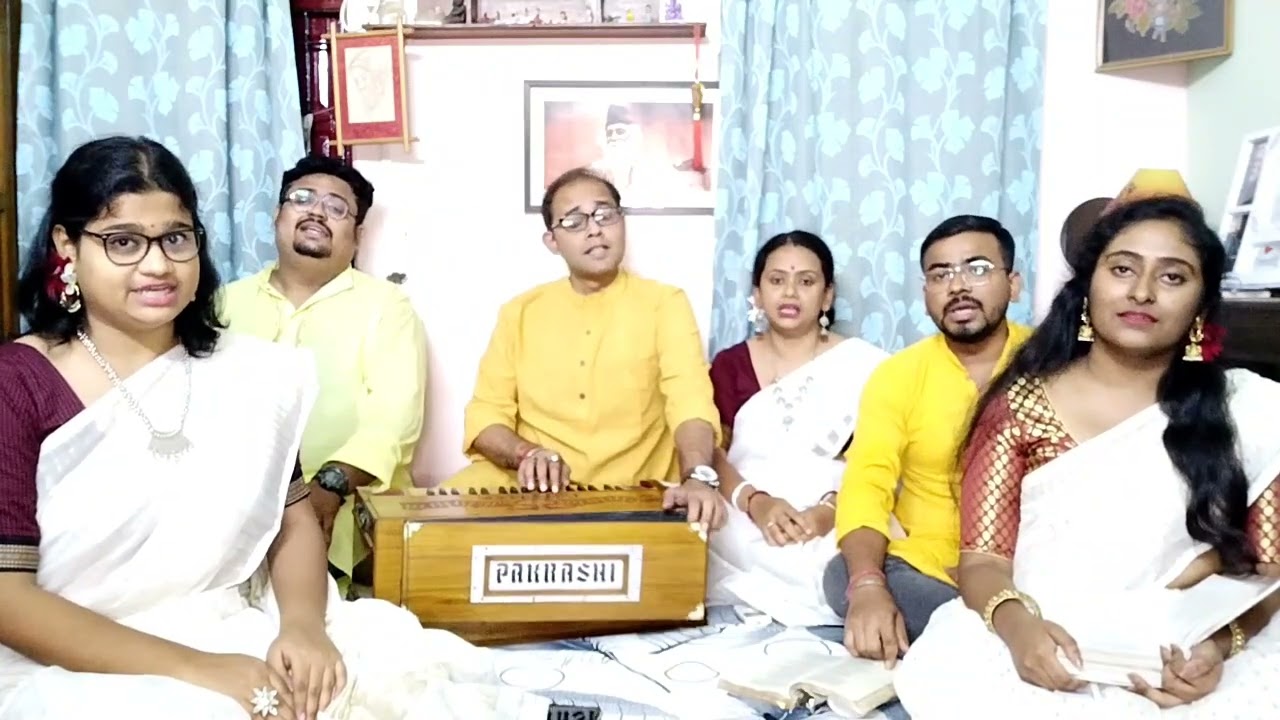 Biswasathe Joge যেথায় Biharo (বিশ্বসাথে যোগে যেথায় বিহারো)- Rabirekha