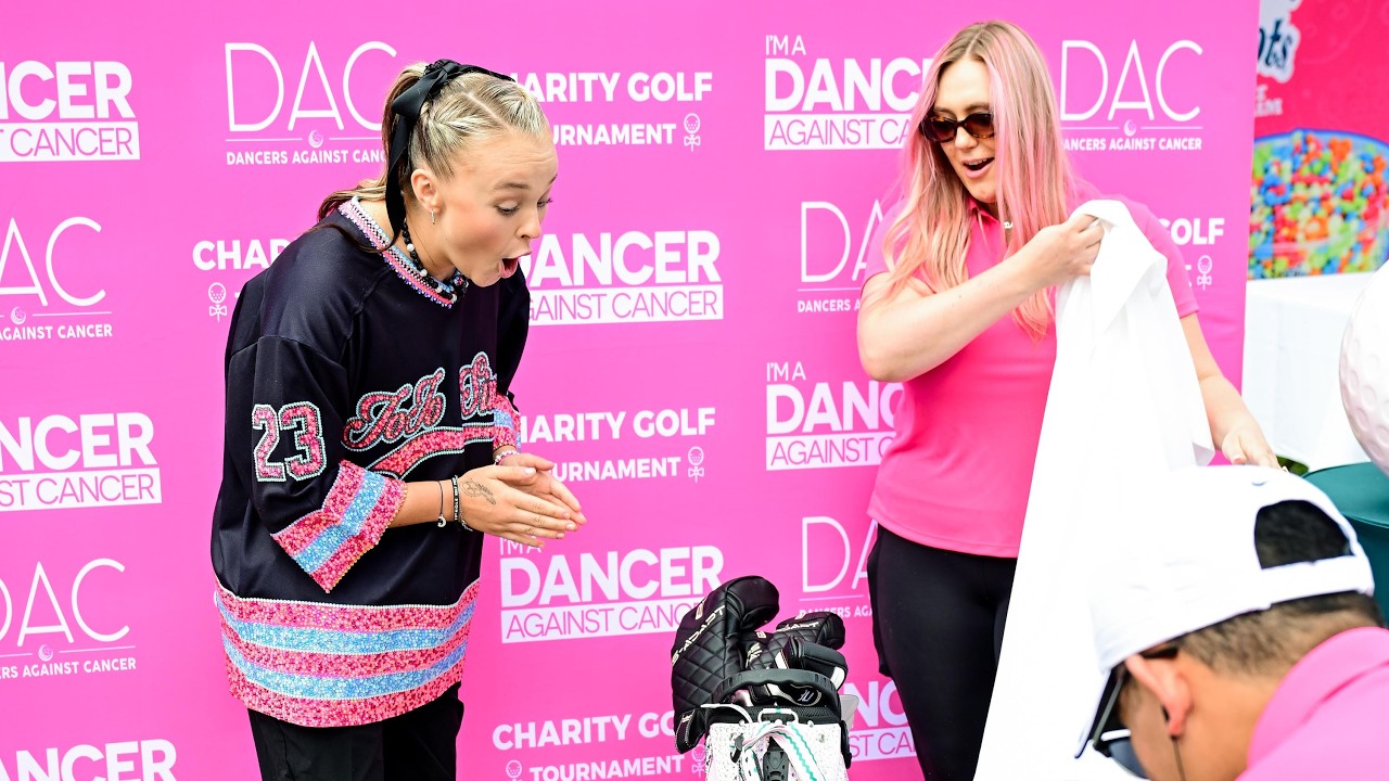 1st Annual DAC Charity Golf Tournament Raised $101,800 for Dancers Fighting Cancer 💖Jojo Siwa