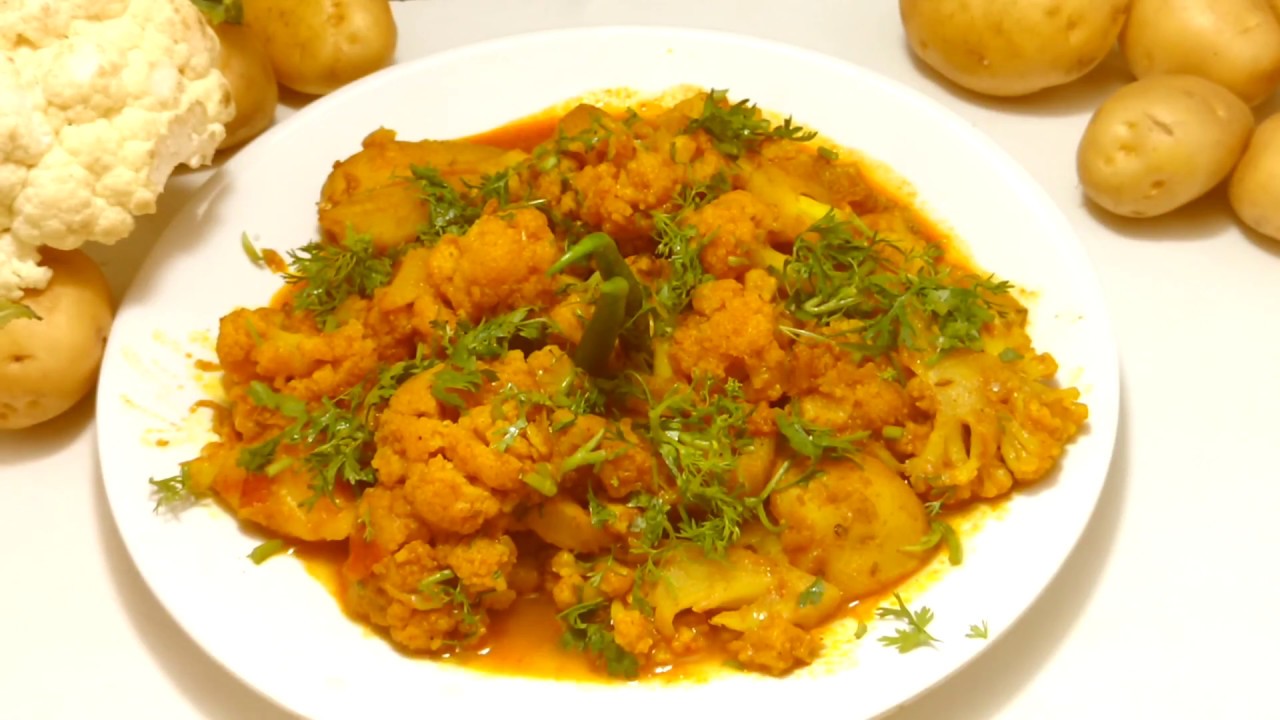 Potato Cauliflower Curry | Masala | Aloo Ghobhi Ki Sabzi | Bhaji | By Wow! Healthy Desi Food