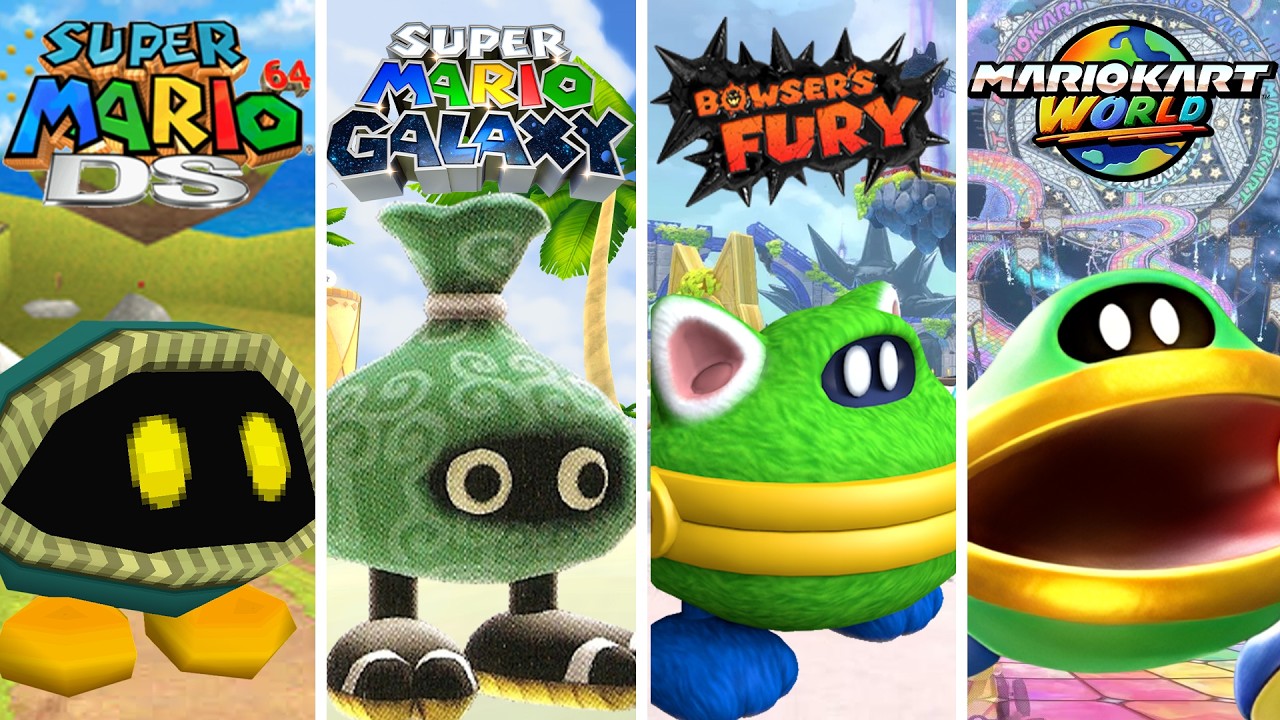Coin Coffer & Money Bags Evolution in Mario Series (1996 - 2025)