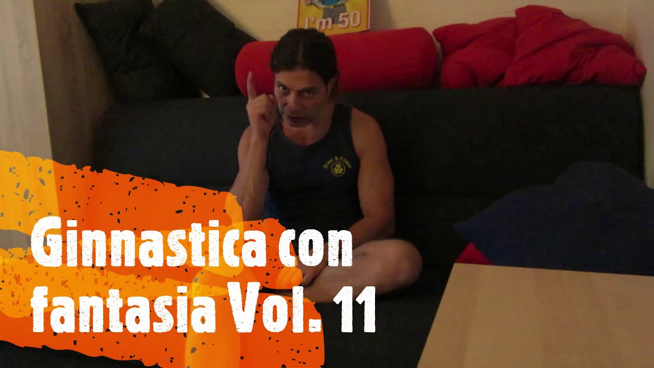 Ginnastica a casa con fantasia per tutti 11.16 (Glutei)