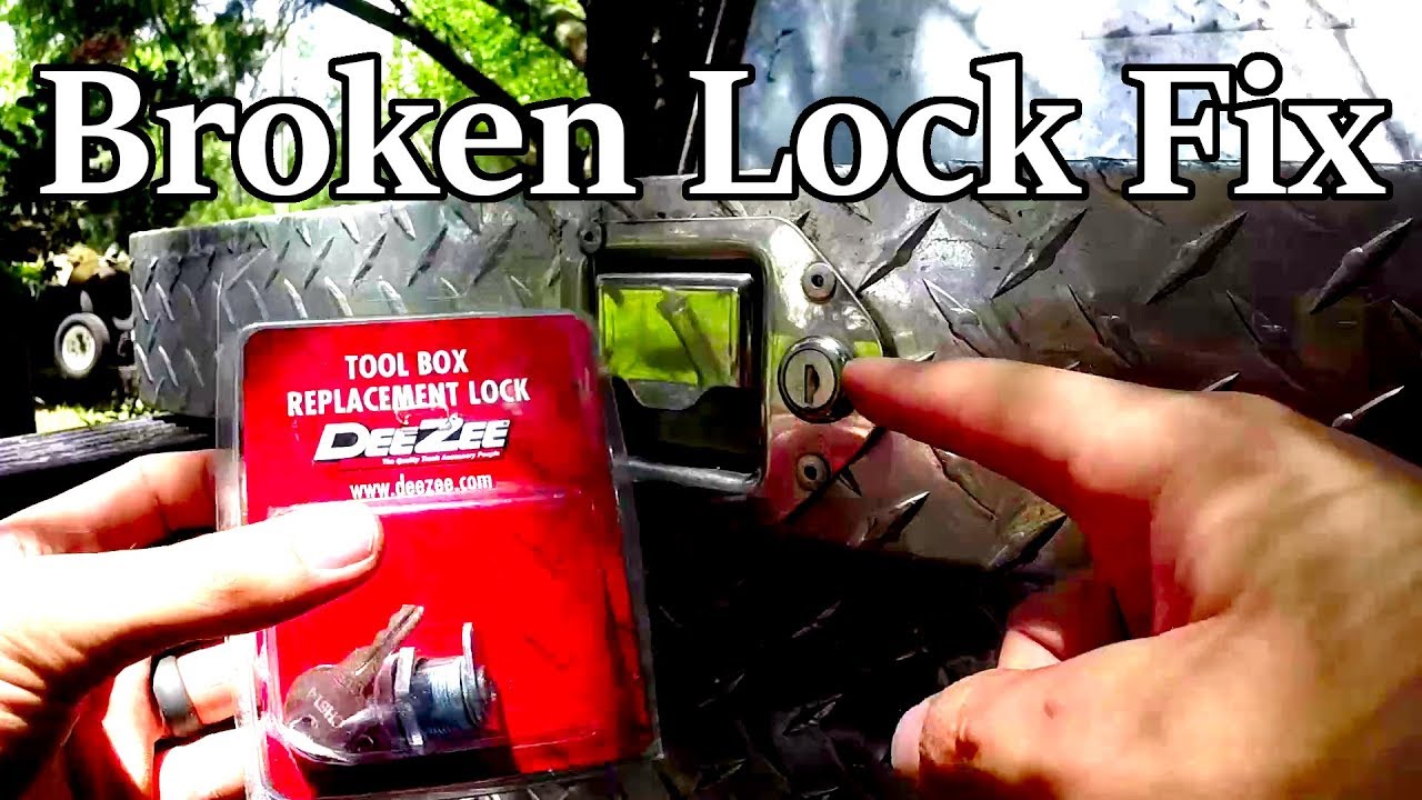 How To: Fixing Broken Toolbox Lock