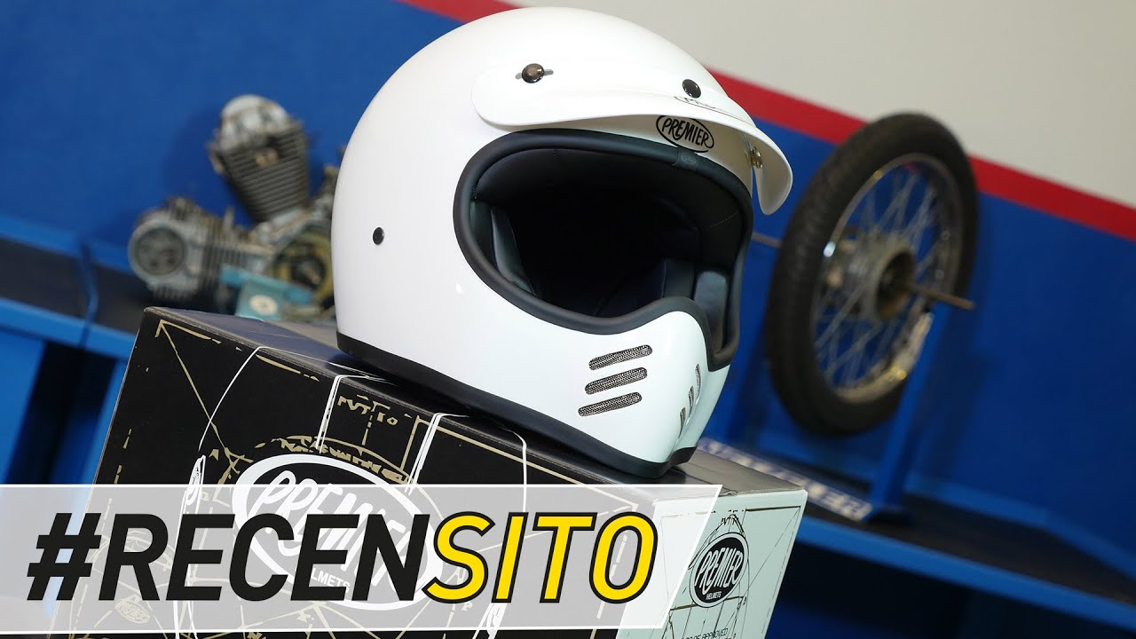 Premier Trophy MX. Recensito casco fuoristrada vintage