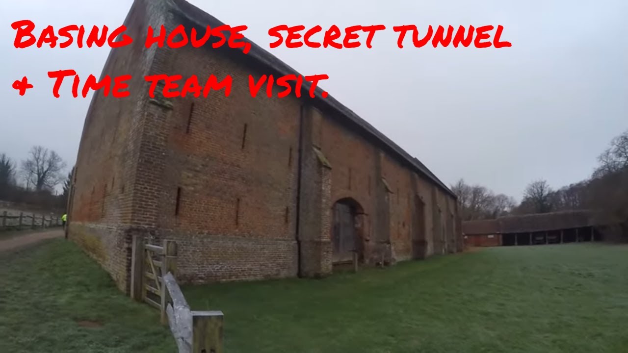 Basing House, Hidden tunnel and Time Team