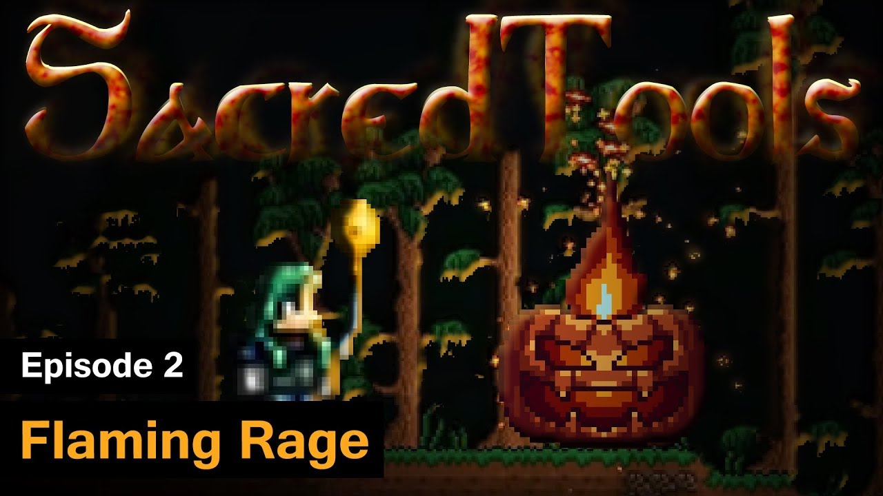 Terraria SacredTools - Episode 2 - Flaming Rage
