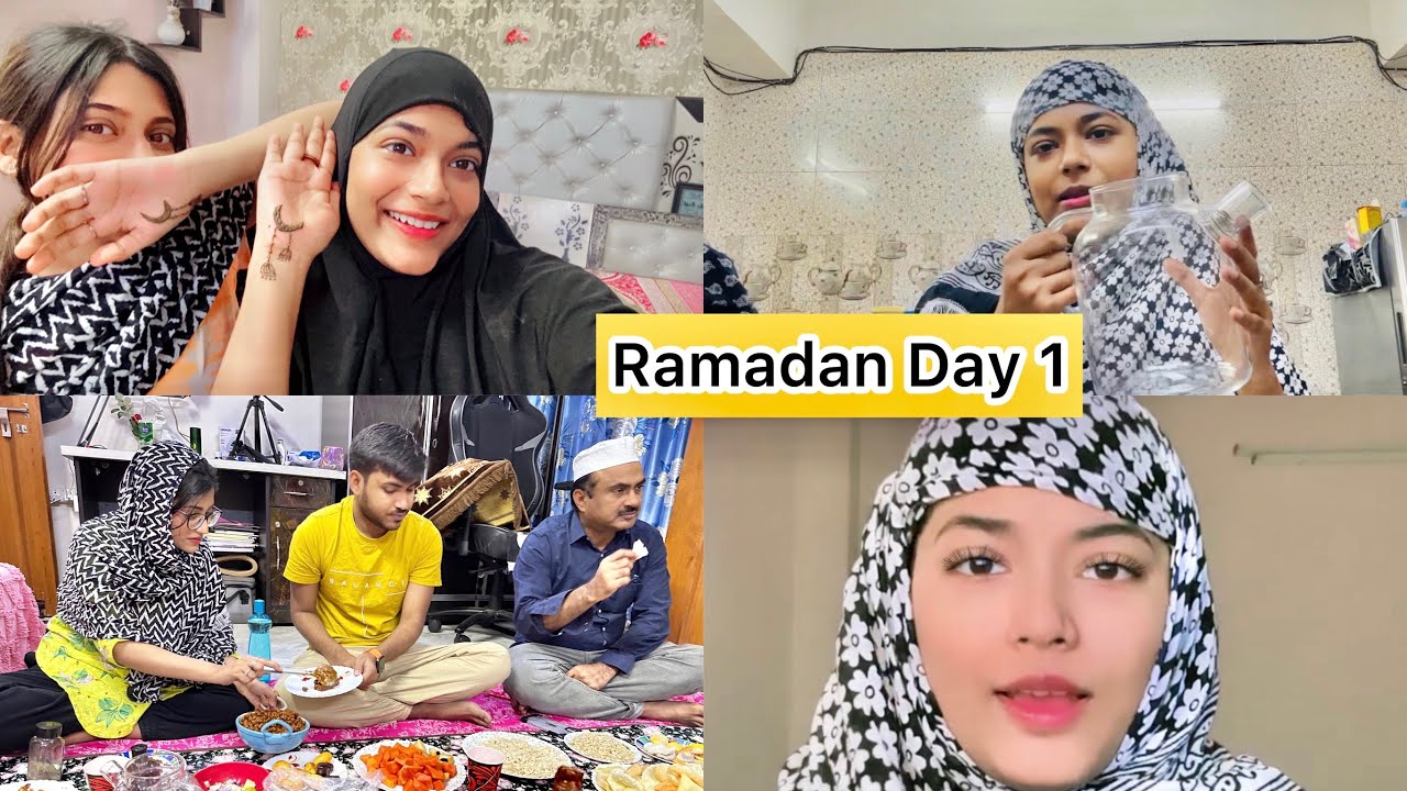 Ramadan Ka Pehla Roza | 1ST RAMADAN 😇  | Mahjabeen ali Vlogs
