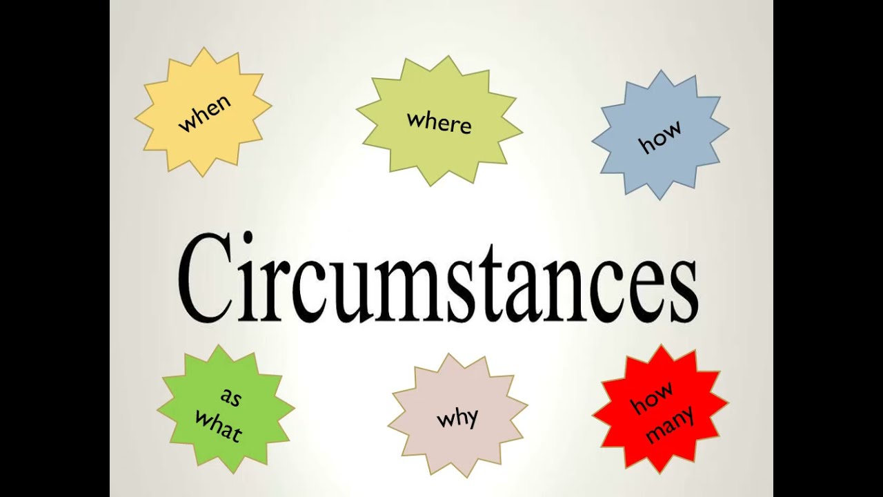 Transitivity System #1: Circumstances
