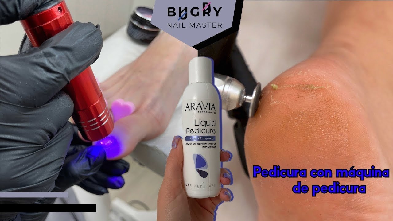 EL SECRETO DE UNOS PIES PERFECTOS / EXTENSIÓN DE LAS UÑAS DE LOS PIES /  PEDICURA DE HARDWARE