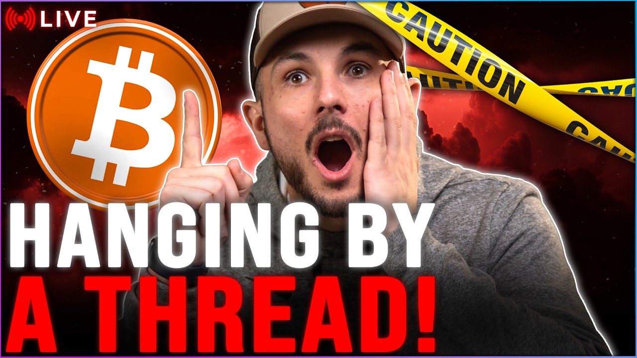 Bitcoin On the Edge 🚨New Lows Incoming?