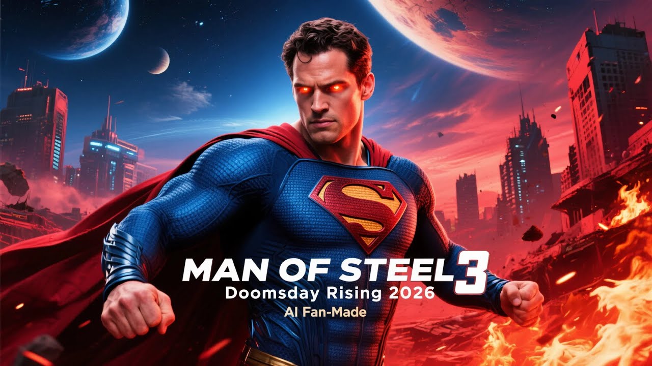 MAN OF STEEL 3: Doomsday Rising (2026) – New Movie AI Concept Trailer ft. Henry Cavill
