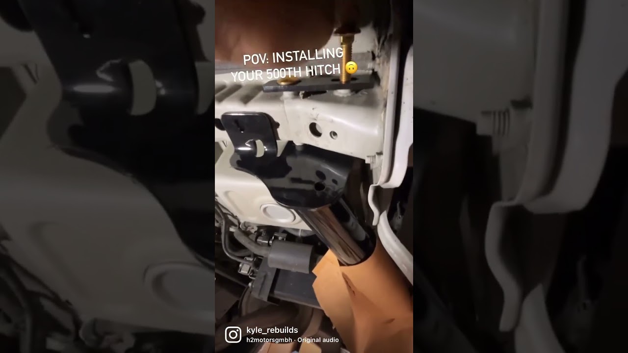 Trailer hitch install how-to