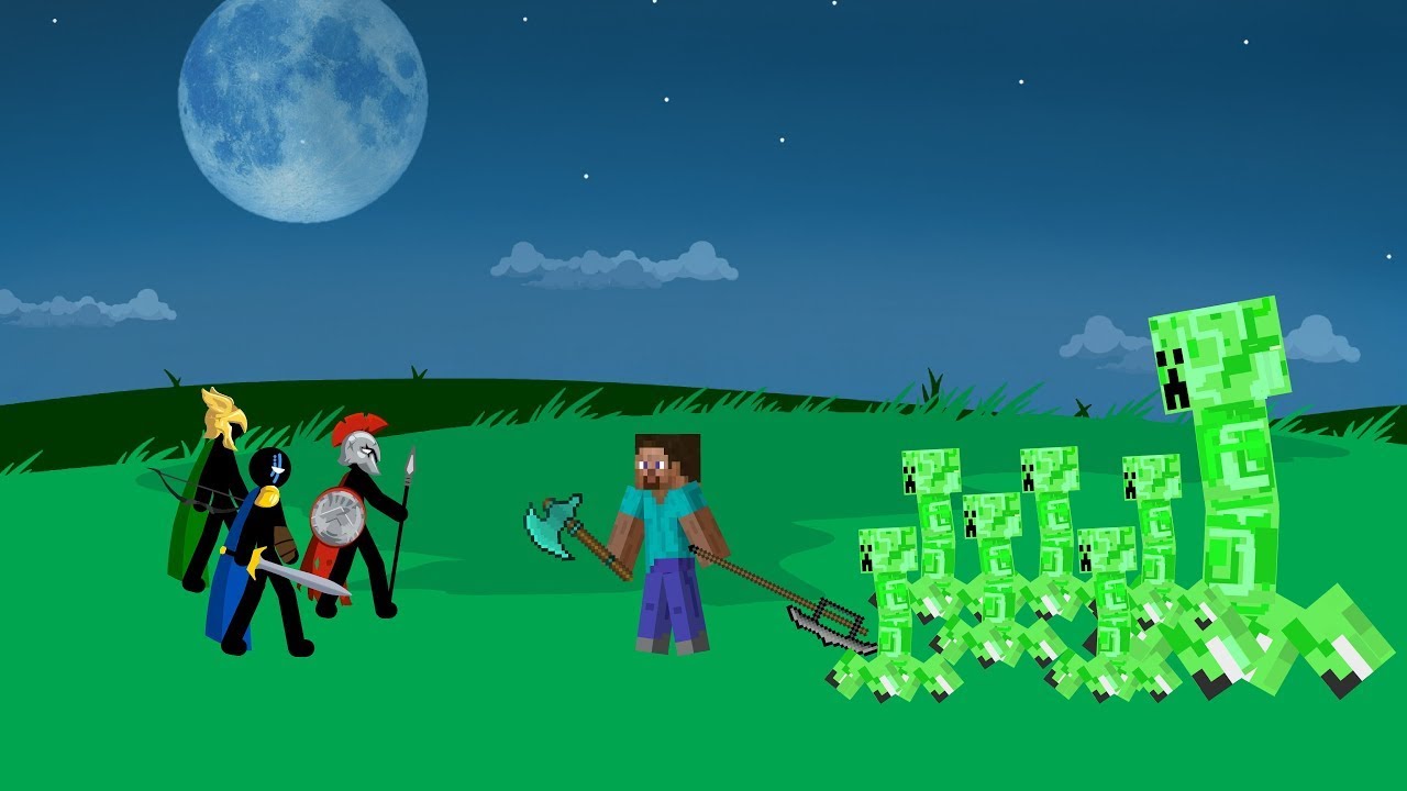 Atreyos, Xhipos, Kytchu Vs Steve (Full Eps) | Stick War Legacy | Animation!