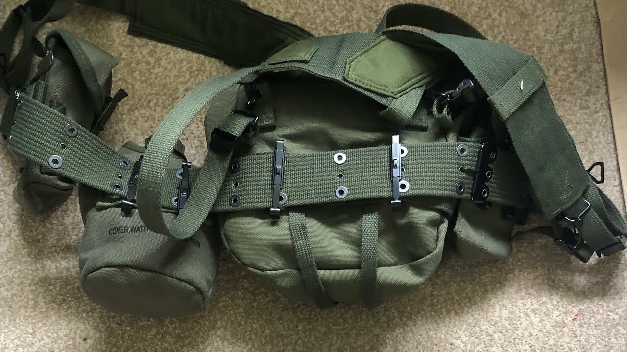 M1 Helmet and M56 Webbing Review (Re-enactment gear)