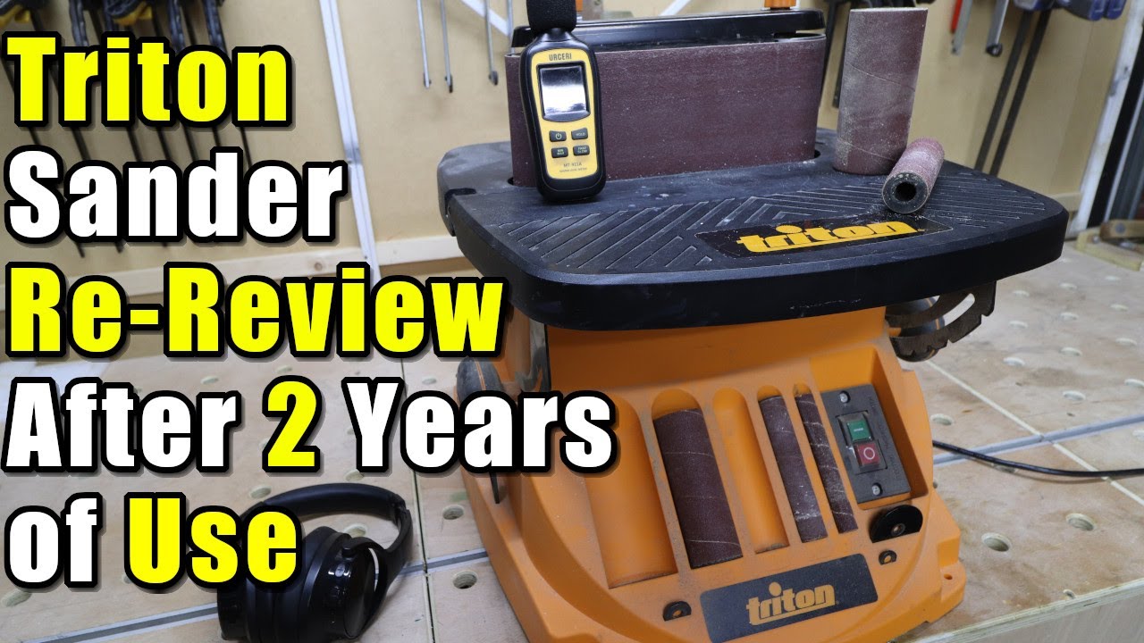 Triton Oscillating Spindle & Belt Sander Re-Review After 2 Years of Use