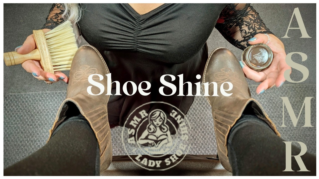 ASMR - Giving These Thirsty Shoes A Much-Needed Brush Shine